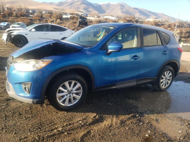 JM3KE4CY6E0328153 - 2014 MAZDA CX-5 TOURING BLUE photo 1