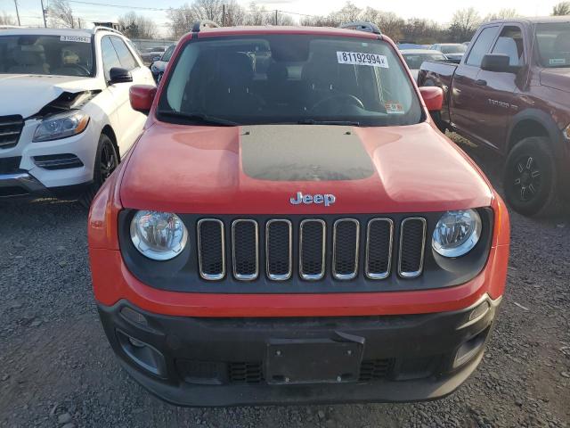 ZACCJBBT0FPB65976 - 2015 JEEP RENEGADE LATITUDE RED photo 5