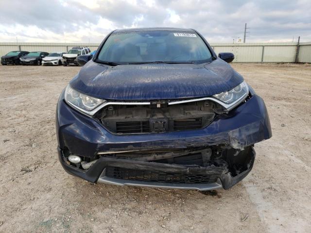 5J6RW1H8XKA000553 - 2019 HONDA CR-V EXL BLUE photo 5