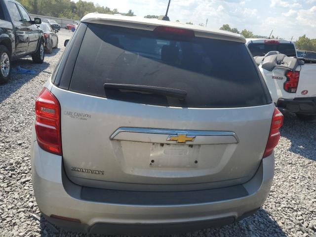 2GNALBEK6H1505744 - 2017 CHEVROLET EQUINOX LS ვერცხლისფერი ფოტო 6