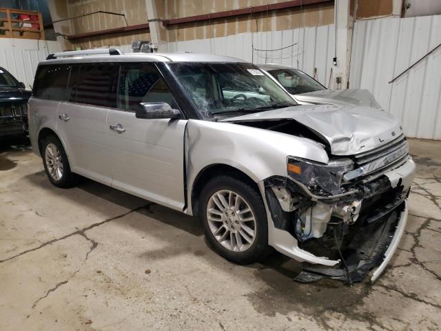 2FMHK6C83JBA06887 - 2018 FORD FLEX SEL SILVER photo 4