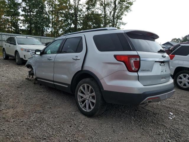 1FM5K8F8XHGC69309 - 2017 FORD EXPLORER LIMITED SILVER photo 2