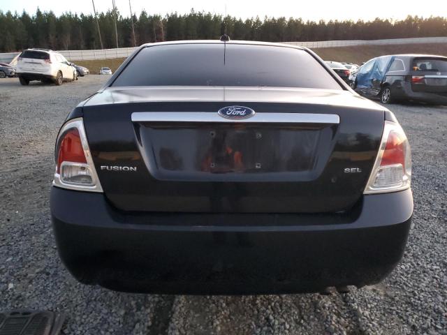 3FAHP08Z787S99986 - 2008 FORD FUSION SEL BLACK photo 6