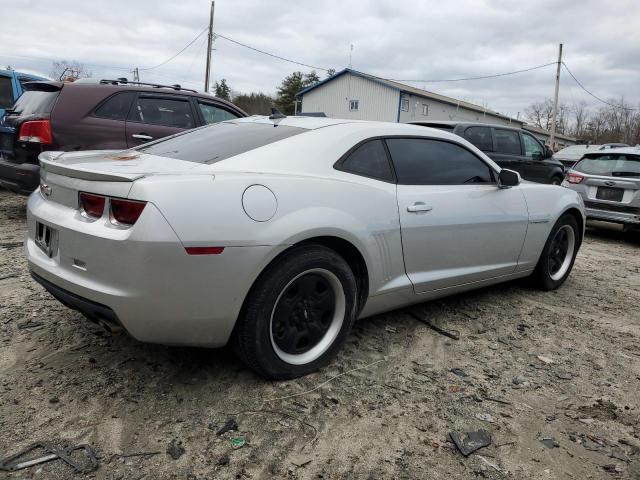 2G1FE1E38C9174468 - 2012 CHEVROLET CAMARO LS SILVER photo 3