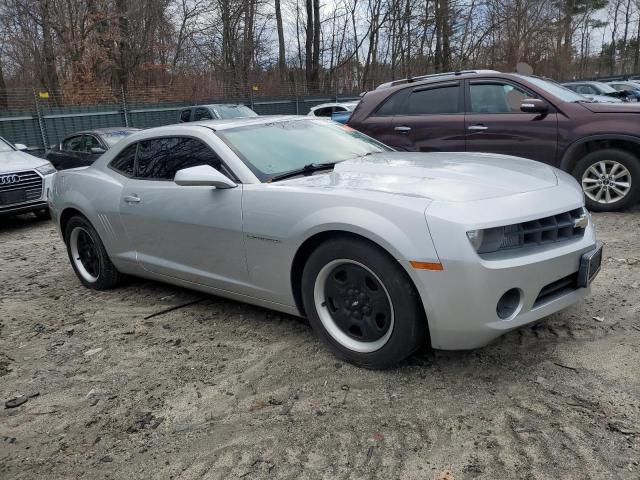 2G1FE1E38C9174468 - 2012 CHEVROLET CAMARO LS SILVER photo 4