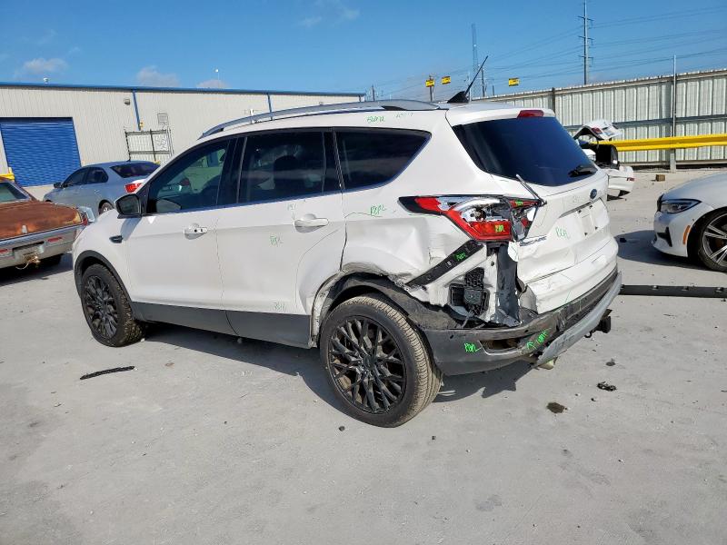 1FMCU9J92JUD58600 - 2018 FORD ESCAPE TITANIUM თეთრი ფოტო 2