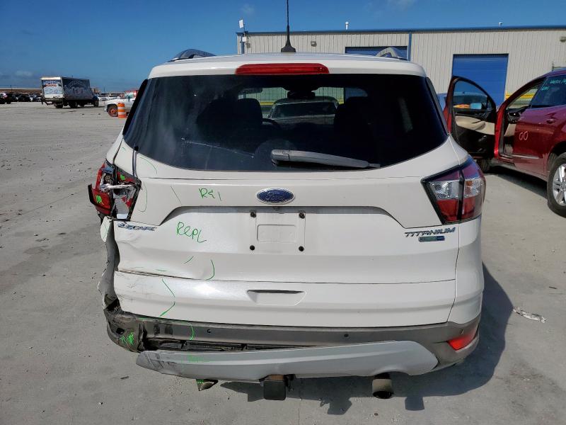 1FMCU9J92JUD58600 - 2018 FORD ESCAPE TITANIUM თეთრი ფოტო 6