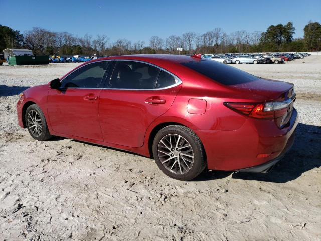 JTHBK1GG2G2233239 - 2016 LEXUS ES 350 RED photo 2