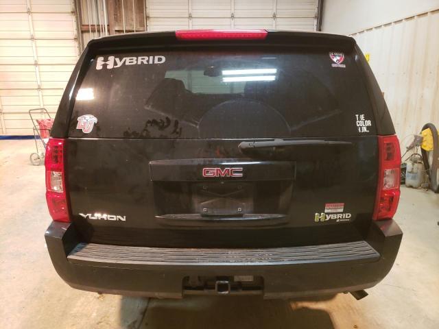 1GKFC13509R110333 - 2009 GMC YUKON HYBRID BLACK photo 6