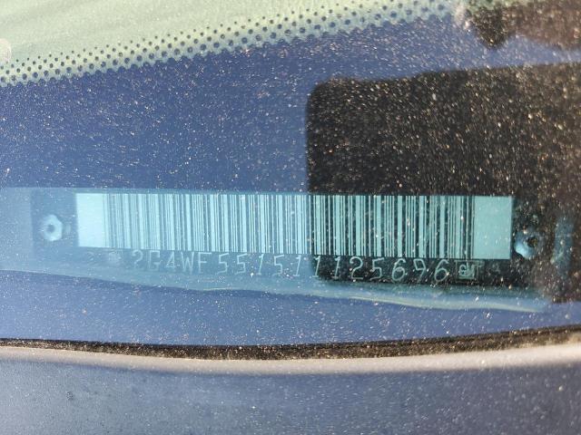 2G4WF551511125696 - 2001 BUICK REGAL GS SILVER photo 12