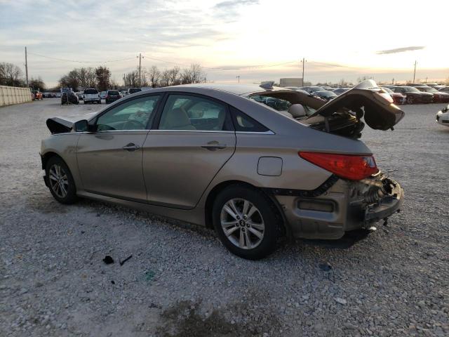 5NPEB4AC4EH901494 - 2014 HYUNDAI SONATA GLS TAN photo 2