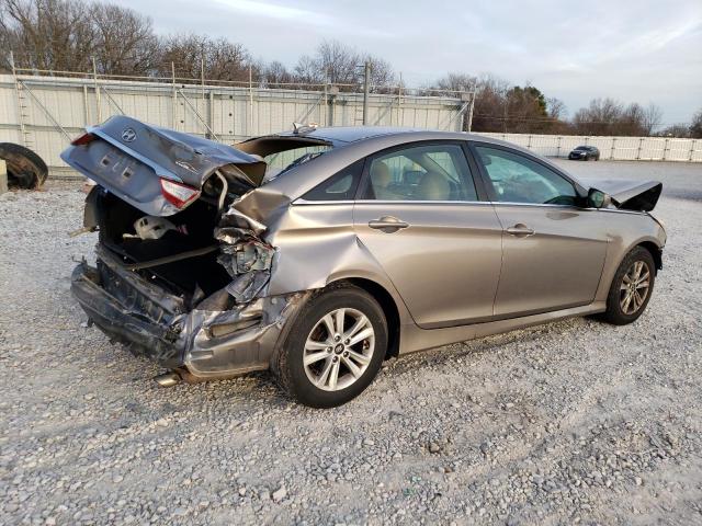 5NPEB4AC4EH901494 - 2014 HYUNDAI SONATA GLS TAN photo 3