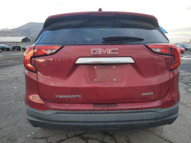 3GKALTEV2JL305266 - 2018 GMC TERRAIN SLE RED photo 6