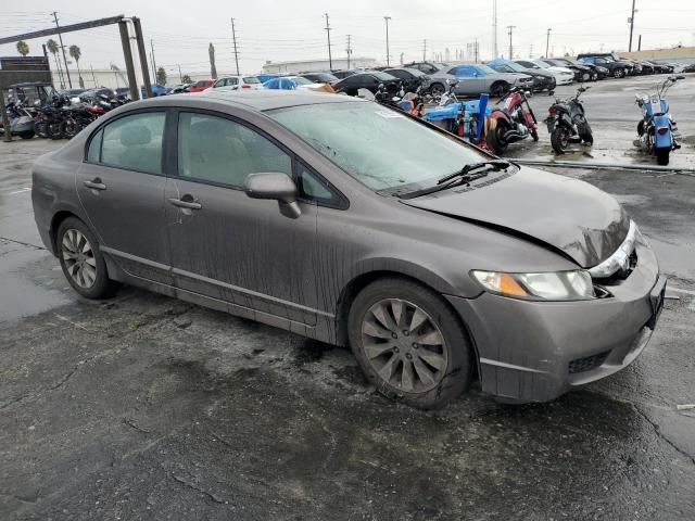 2HGFA16849H531433 - 2009 HONDA CIVIC EX GRAY photo 4