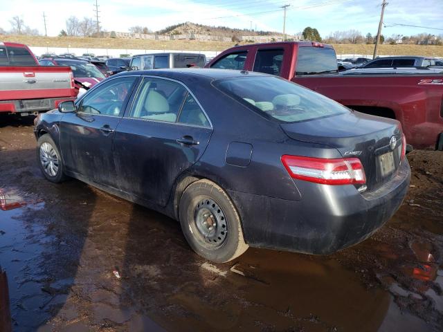 4T1BF3EK1BU222279 - 2011 TOYOTA CAMRY BASE GRAY photo 2