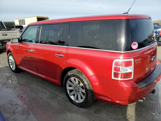 2FMGK5CC8CBD05188 - 2012 FORD FLEX SEL RED photo 2