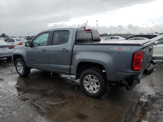 1GCGTCEN4N1133664 - 2022 CHEVROLET COLORADO LT GRAY photo 2