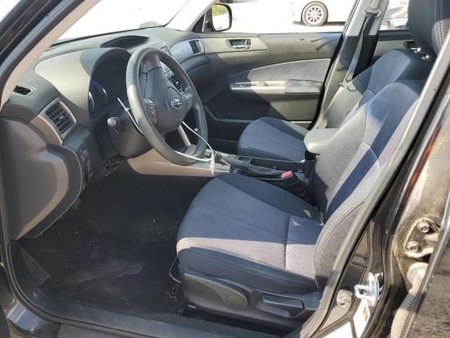 JF2SH63609H702856 - 2009 SUBARU FORESTER 2.5X PREMIUM BLACK photo 7