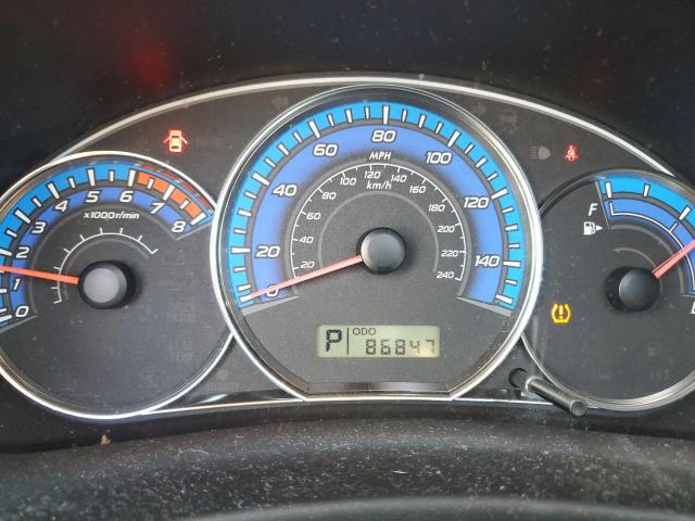 JF2SH63609H702856 - 2009 SUBARU FORESTER 2.5X PREMIUM BLACK photo 9