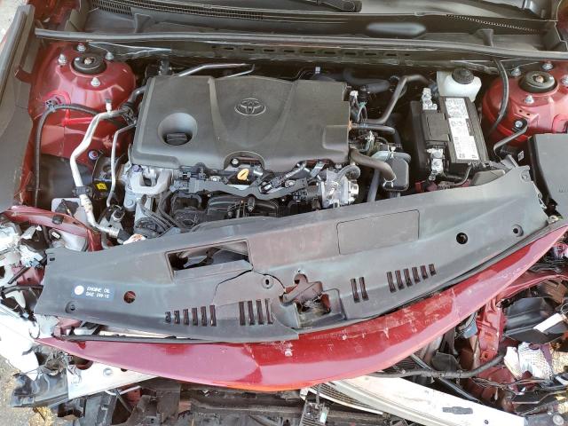 4T1C11AK6NU698769 - 2022 TOYOTA CAMRY LE RED photo 11