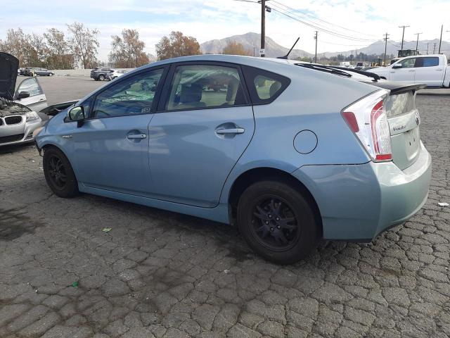 JTDKN3DU2D1630708 - 2013 TOYOTA PRIUS TURQUOISE photo 2