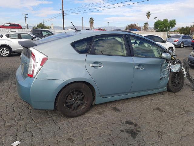 JTDKN3DU2D1630708 - 2013 TOYOTA PRIUS TURQUOISE photo 3