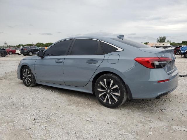 2HGFE1F72PH322040 - 2023 HONDA CIVIC EX Серебристый фото 2