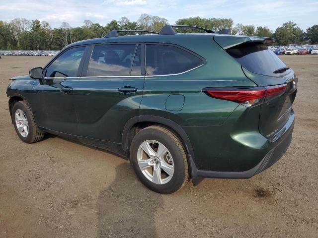 5TDKDRAH6PS510382 - 2023 TOYOTA HIGHLANDER L 绿色 照片 2