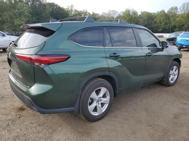 5TDKDRAH6PS510382 - 2023 TOYOTA HIGHLANDER L 绿色 照片 3