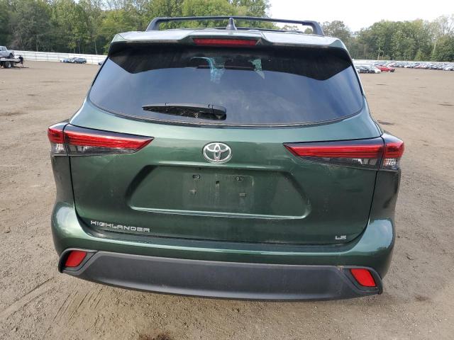 5TDKDRAH6PS510382 - 2023 TOYOTA HIGHLANDER L 绿色 照片 6