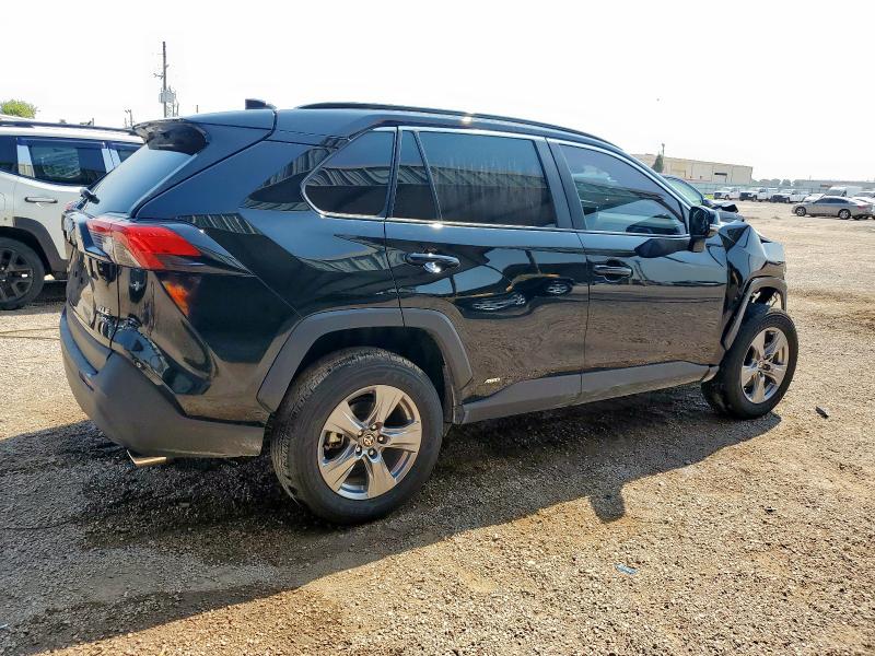 4T3RWRFV4SU177100 - 2025 TOYOTA RAV4 XLE BLACK photo 3