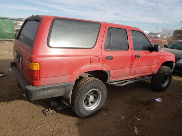 JT3RN37W0L0000755 - 1990 TOYOTA 4RUNNER RN37 RED photo 3