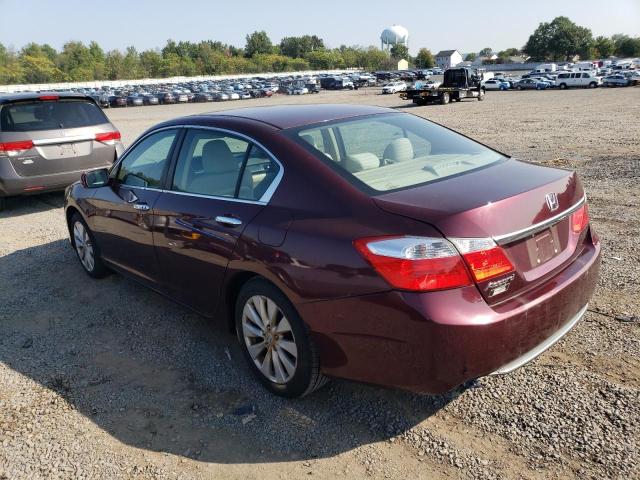 1HGCR2F75DA043835 - 2013 HONDA ACCORD EX 勃艮第红 照片 2