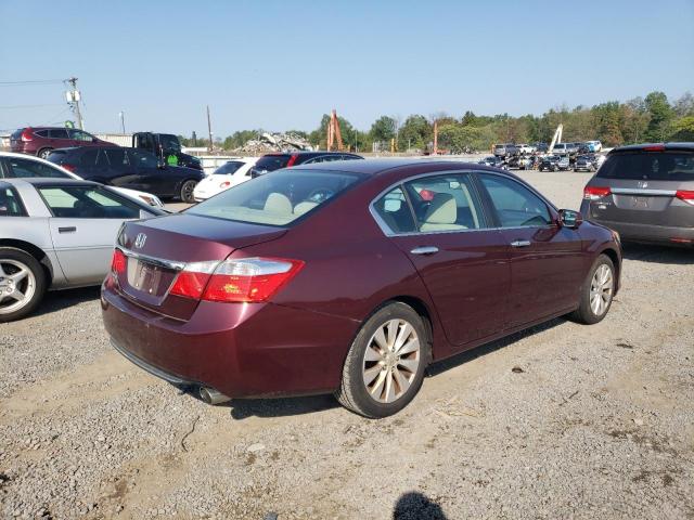 1HGCR2F75DA043835 - 2013 HONDA ACCORD EX 勃艮第红 照片 3