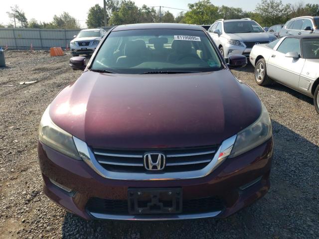 1HGCR2F75DA043835 - 2013 HONDA ACCORD EX 勃艮第红 照片 5