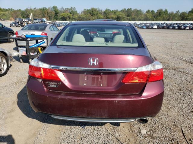 1HGCR2F75DA043835 - 2013 HONDA ACCORD EX 勃艮第红 照片 6
