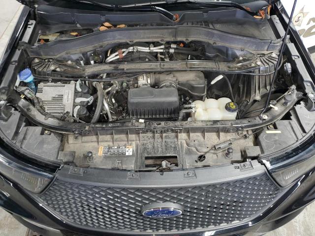 1FM5K8AB9LGB42921 - 2020 FORD EXPLORER POLICE INTERCEPTOR Чорний фото 12