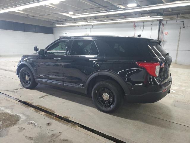 1FM5K8AB9LGB42921 - 2020 FORD EXPLORER POLICE INTERCEPTOR Чорний фото 2