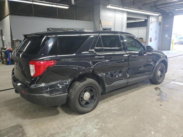 1FM5K8AB9LGB42921 - 2020 FORD EXPLORER POLICE INTERCEPTOR Чорний фото 3