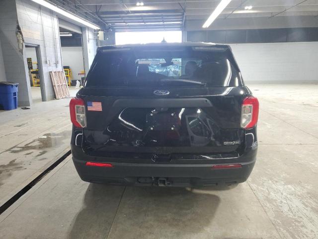 1FM5K8AB9LGB42921 - 2020 FORD EXPLORER POLICE INTERCEPTOR Чорний фото 6