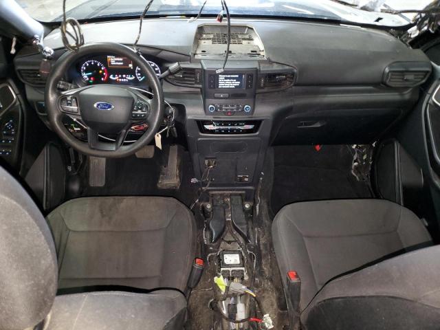 1FM5K8AB9LGB42921 - 2020 FORD EXPLORER POLICE INTERCEPTOR Чорний фото 8