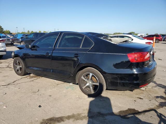 3VW2K7AJ3EM412899 - 2014 VOLKSWAGEN JETTA BASE BLACK photo 2