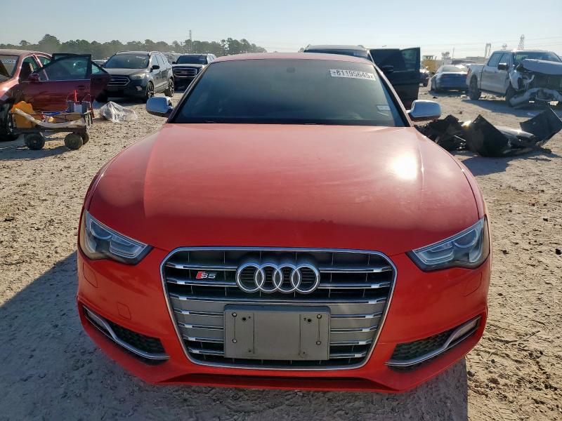WAUVGAFR9DA034299 - 2013 AUDI S5 PRESTIGE RED photo 5