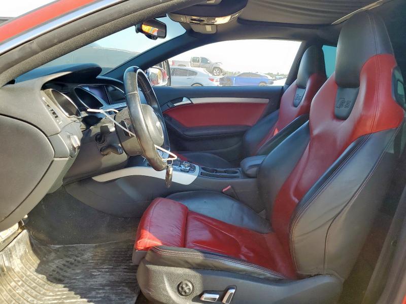 WAUVGAFR9DA034299 - 2013 AUDI S5 PRESTIGE RED photo 7