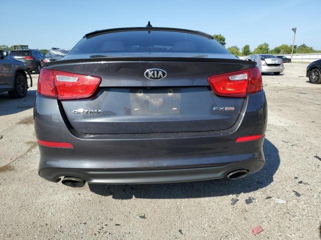 5XXGN4A75FG453766 - 2015 KIA OPTIMA EX BLUE photo 6