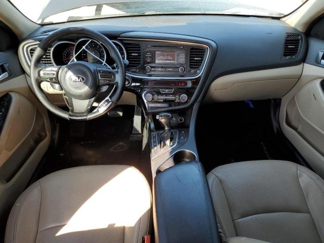 5XXGN4A75FG453766 - 2015 KIA OPTIMA EX BLUE photo 8