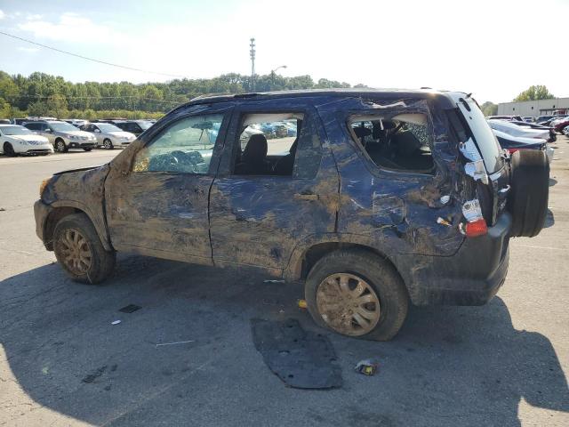 SHSRD78825U310828 - 2005 HONDA CR-V EX أزرق صورة 2