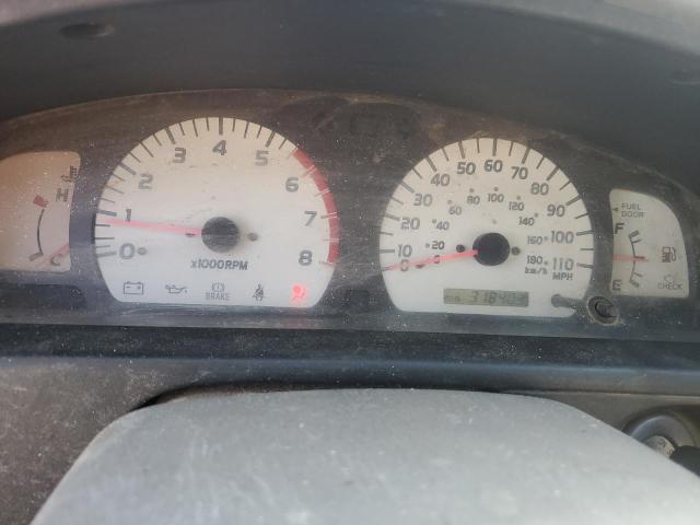 5TEGN92N53Z232076 - 2003 TOYOTA TACOMA DOUBLE CAB PRERUNNER SILVER photo 9