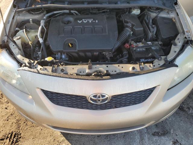 2T1BU4EE2AC481272 - 2010 TOYOTA COROLLA BASE GOLD photo 11