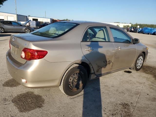2T1BU4EE2AC481272 - 2010 TOYOTA COROLLA BASE GOLD photo 3